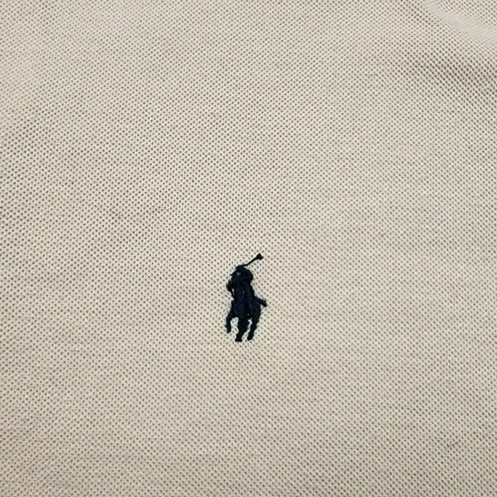 Polo Ralph Lauren Mens XXL Pink Polo VTG USA Made 100% Cotton Pony Logo Flaw